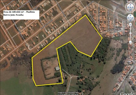 Magnífica Área Residêncial de 108.000 M² - Paulínia/SP